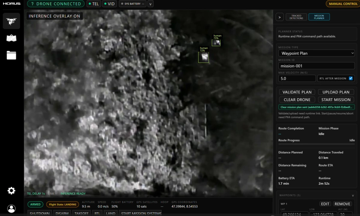 Anchor operator platform live video feed interface